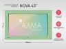 Интерактивная панель "NOVA 43"