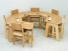 Комплекты детских столов и стульев АЛМА для детей с 3 до 7 лет