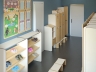 Шкаф для верхней одежды персонала во входную группу детского сада из коллекции «НЕГА»