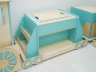 «Игровоз» - модульный органайзер в виде паровоза для детского сада